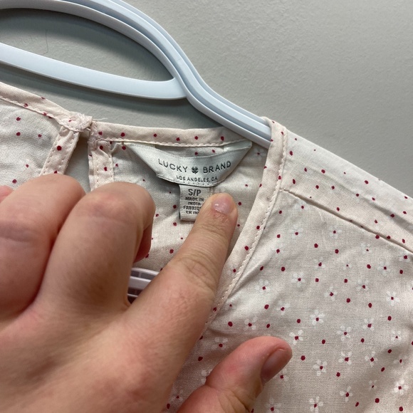 Lucky Brand floral blouse - Picture 3 of 5